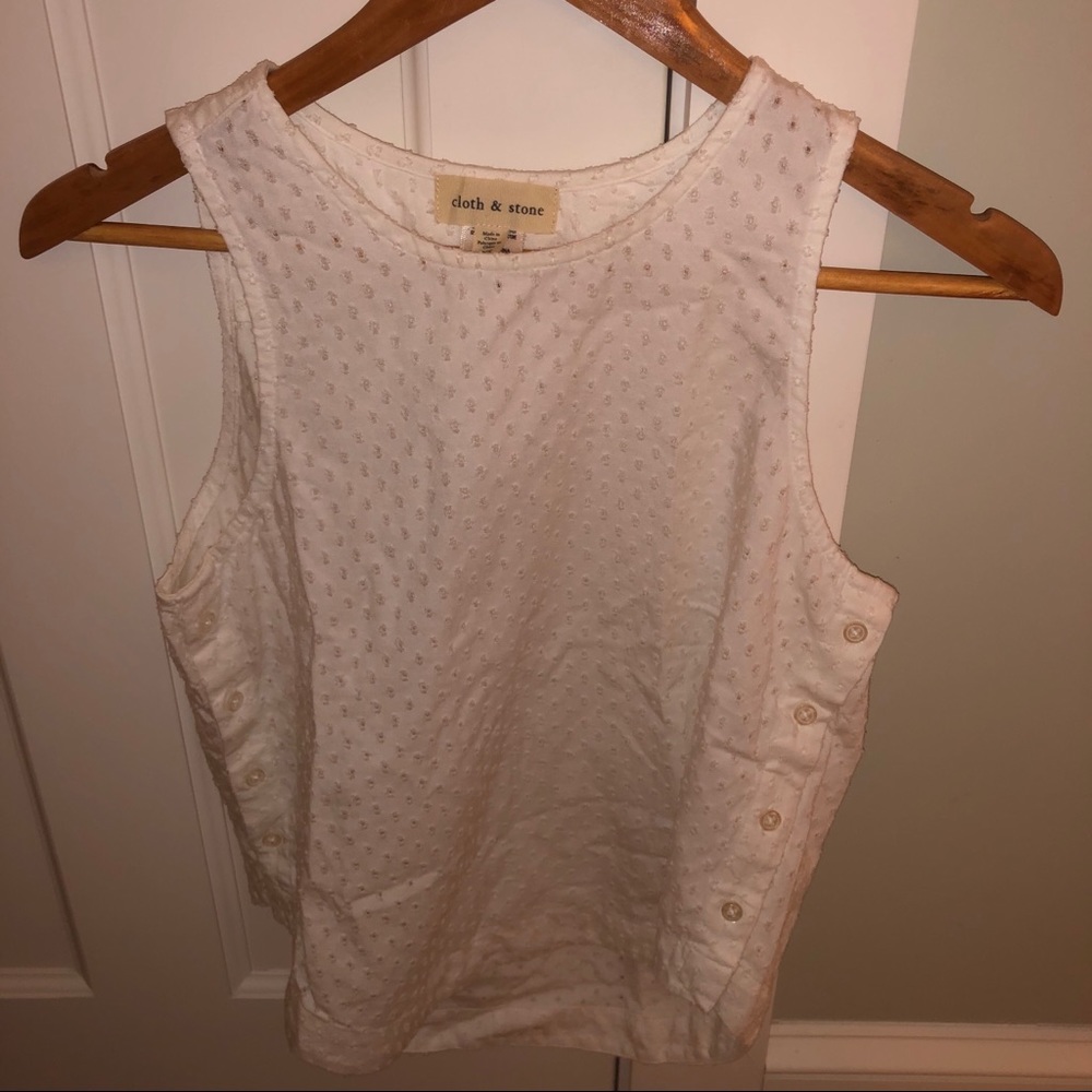 Anthropology Crop Tank